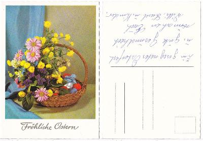 Německo - Velikonoční pohlednice