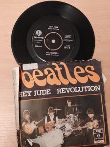 SP The Beatles -Hey Jude / Revolution (1968-SWE)