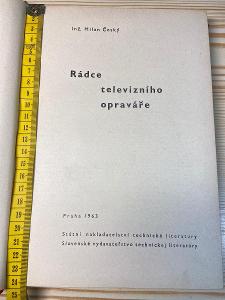 Radca televízneho opravára - Milan Český, 1963 - JV