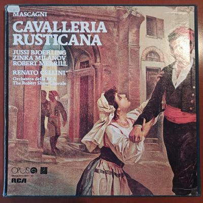 2LP Pietro Mascagni - Cavalleria rusticana (1977 RCA/Opus)