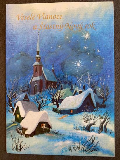 Vianočná pohľadnica, 1995 | Aukro