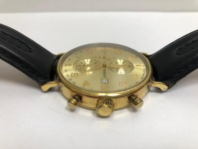 Zlaté švýcarské hodinky Geneve 18k zlato 750/1000