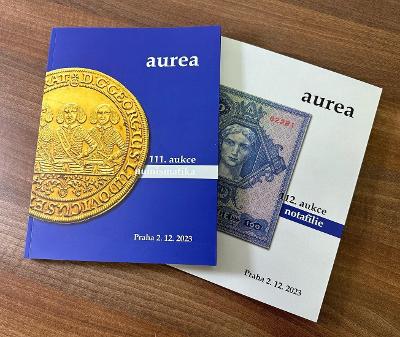 Společný katalog 111. a 112. aukce AUREA, 2. 12. 2023  