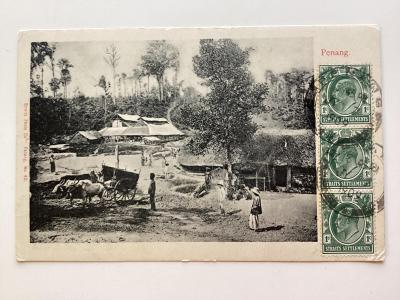 Malajsie Penang,1909 do Ulmu