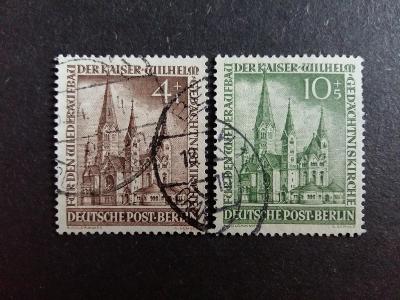 ZÁPADNÍ BERLÍN - 1953 - Ražené - Mi.106-107