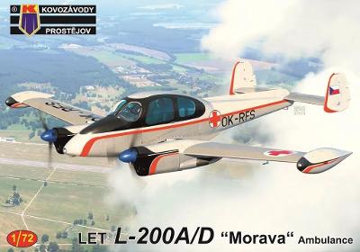 Let L-200A/D Morava Ambulance - Kovozávody Prostějov   1:72