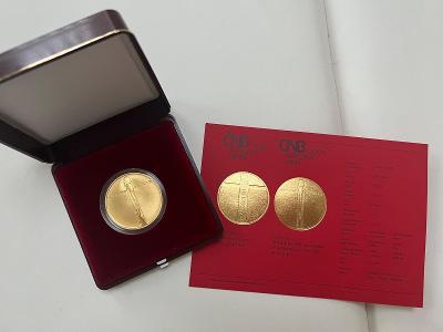 Zlatá mince pamětní Jan Hus - proof 10 000Kč