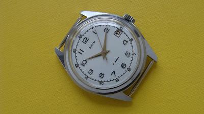 Náramkové hodinky Prim s atypickým číselníkem s 24 h indexy