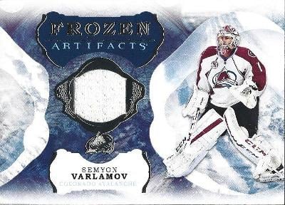 2016-17 Upper Deck Artifacts Frozen Artifacts - Jersey - S.Varlamov