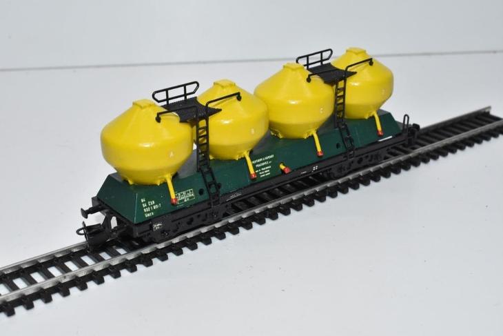 ČSD Nákladní vůz na převoz vápna - TT - Modelová železnice