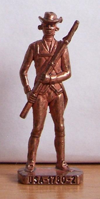 Kovová figurka : USA-1780-2 SCAME Kupfer světlý 40mm