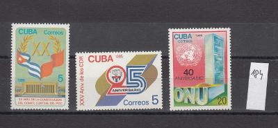Kuba Různé 1985 ** - 184