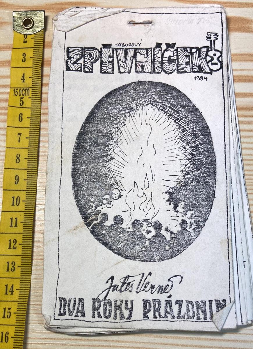 Táborový spevníček , 1984 - Jules Verne - JV - Knihy a časopisy