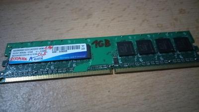DDR2 RAM Paměť A-Data 1GB 800MHz CL5