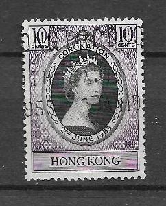 Britská kolonie Hong Kong 1953