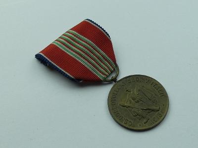 Medaile - ČS. dobrovolnický sbor v Itálii