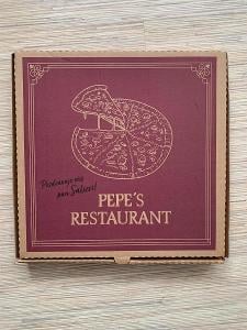 Mafia Pizza krabice Pepe's Restaurant - Pozdravuje vás pan Salieri