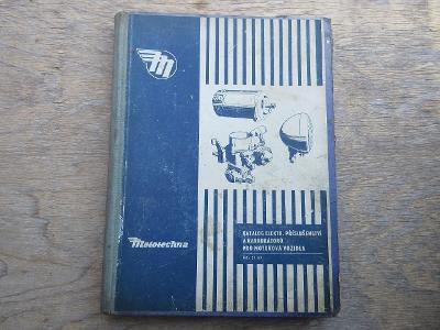 Velký katalog MOTOTECHNA elektrického příslušenství a karburátorů 1955