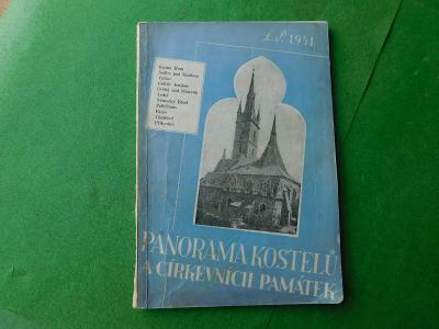 Panorama kostelů a církevních památek 1941 stránek 31 vč. obrázků 