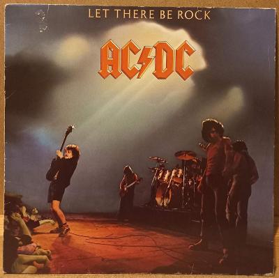 LP AC/DC - Let There Be Rock, 1977 EX