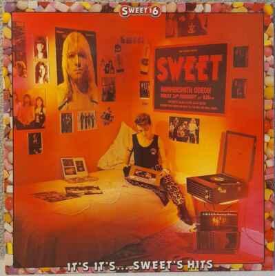 LP The Sweet - Sweet 16: It's It's....Sweet's Hits, 1984 EX