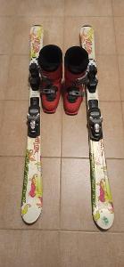 Detský lyžiarsky set (lyže 120cm + topánky 36) iba osobný odber v Jihlave