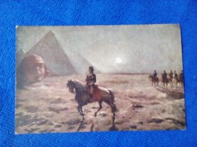 Napoleon na koni v Egyptě