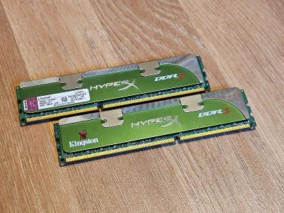 2× 2GB paměti DDR3-1600 Kingston HyperX (KHX1600C9D3LK2/4GX)