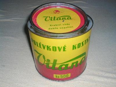 Vitana polévkové kostky - starší plechovka ze socialismu