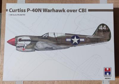 Curtiss P-40N Warhawk over CBI + lepty + pásy
