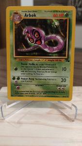 🍀 Pokémon karty - Arbok - 31/62 Fossil 1999