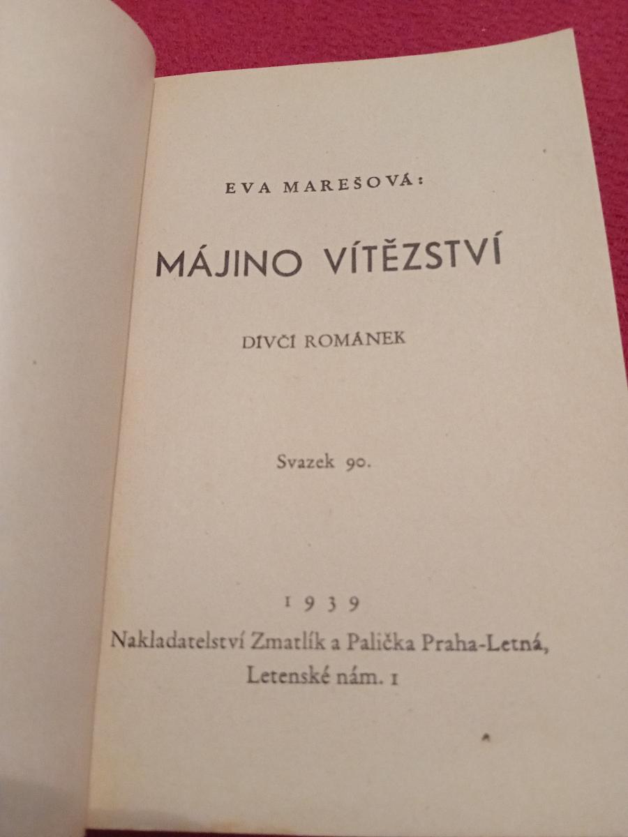 Eva Marešová Májina víťazstvo - Knihy