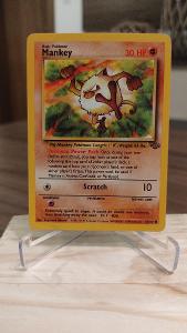 🍀 Pokémon karty - Mankey - 55/64 Jungle 1999