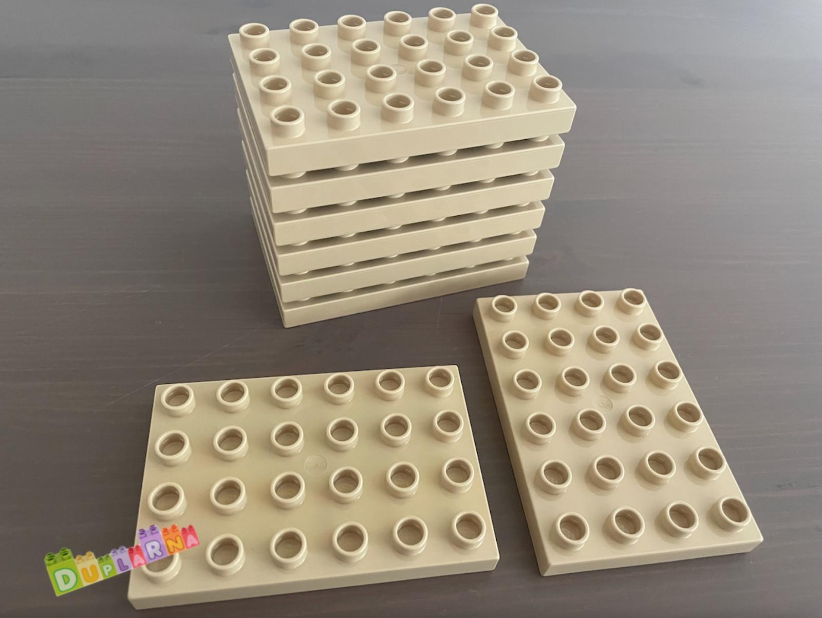 Lego Duplo - Doska / Podložka 4x6 - Nové - Hračky