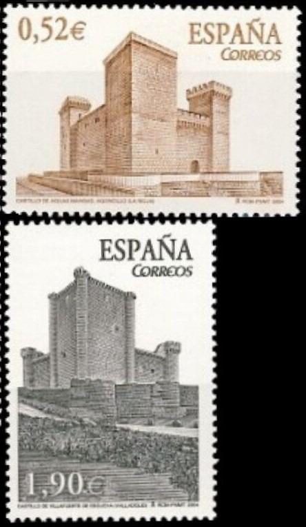 Španielsko 2004 Hrady Mi# 3974-75 0426 - Známky