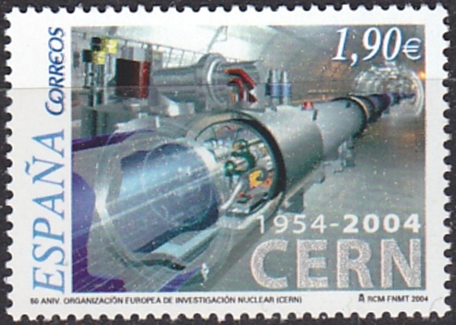 Španielsko 2004 Jadrový výskum Mi# 3995 0427 - Známky