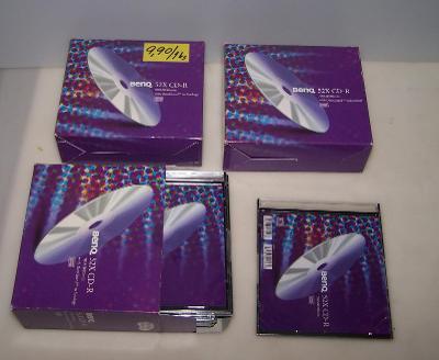 CD-R media Benq 52x(slim) cena za jeden disk 10,-