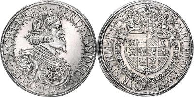 Ferdinand III Tolar 1638 St. Veit Vzacny, Krasny