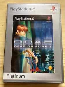 PS2 Dead or Alive 2 - platinum