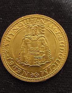 Zlatá mince Svatý Václav 1925 top stav