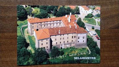 zámek Nelahozeves  - letecký pohled 