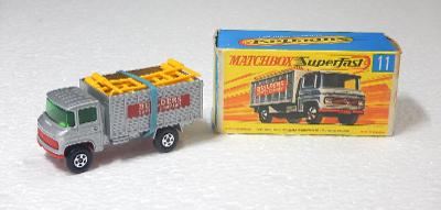 MATCHBOX Superfast č. 11 Mercedes Scaffolding Truck + orig. box