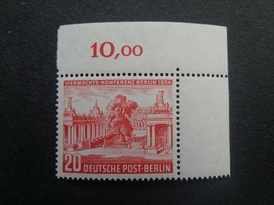 ZÁPADNÍ BERLÍN - 1954 - Kompletní řada - Čisté ** - Mi.116