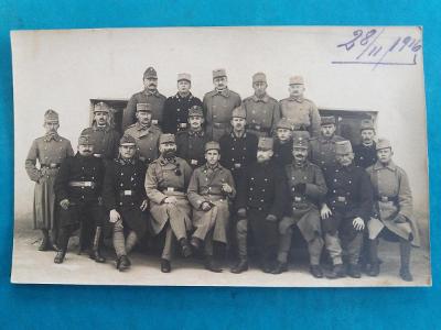 VOJÁK - VOJSKO - ARMÁDA 1916 - fotopohled - MF-P7