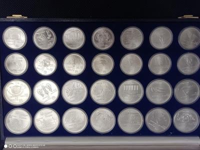 1 kg stříbrná mince - sada Olympiáda Montreal 1976