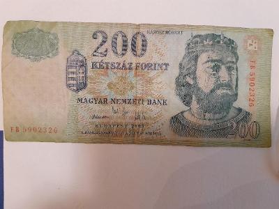 200 maďarsky forint 2005