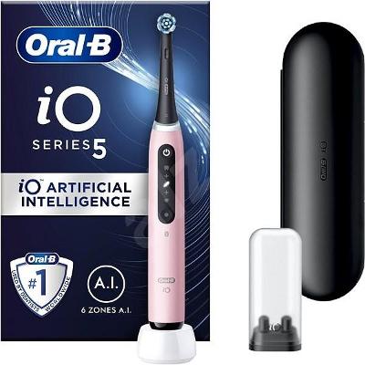 Pouze rozbaleno: Elektrický zubní kartáček Oral-B iO 5 Pink 