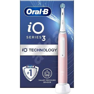 Pouze rozbaleno: Elektrický zubní kartáček Oral-B iO 3 Pink