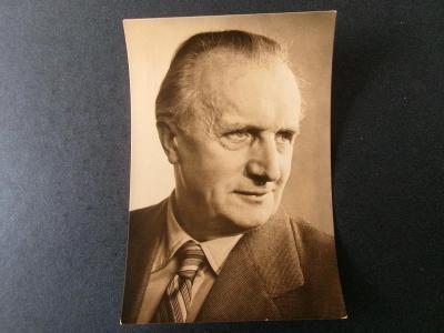 Foto Rosegnal  pohlednice Československo herec František Smolík 