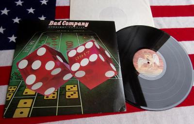 ⭐️ LP: BAD COMPANY - STRAIGHT SHOOTER, (deska NM-) USA 1975 (ex Free)